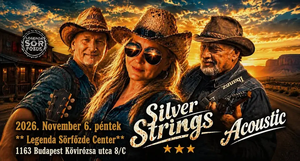 Silver Strings Acoustic koncert Budapesten (Legenda Sörfőzde Center)